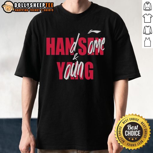 Good Casey Holdahl handsome and young t-shirt design featuring vibrant graphics and stylish typography for casual wear.