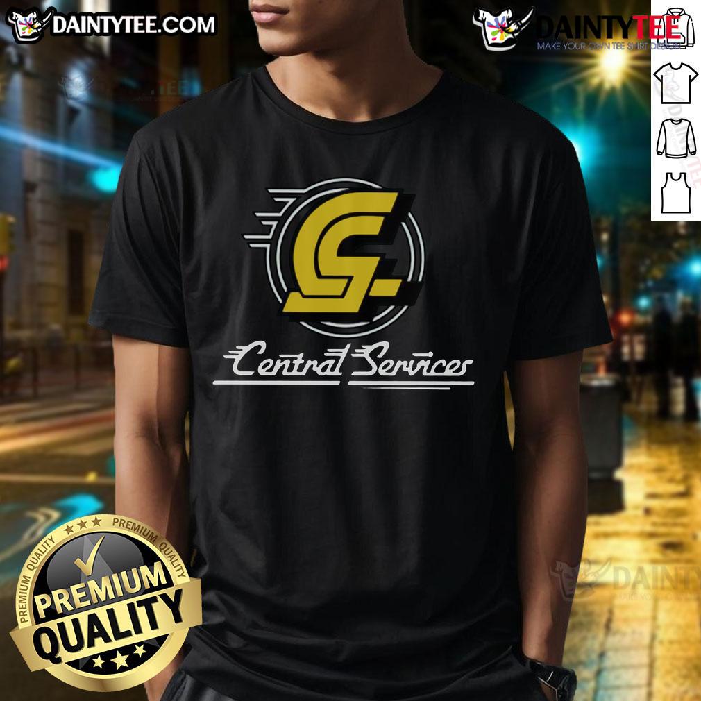 Good Central Services T Shirt Good Central Services T-Shirt featuring a vibrant design and logo, perfect for showcasing community spirit and support.