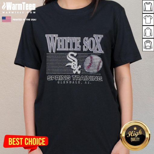 Alt Text: Stylish Good Chicago White Sox Spring Training ladies tee featuring a vibrant team logo and comfortable fit.