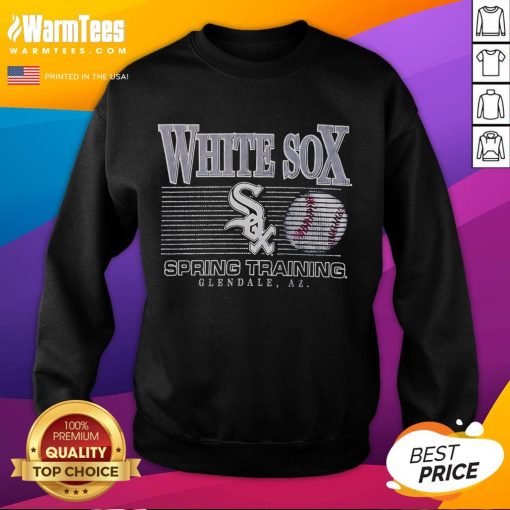 Good Chicago White Sox spring training sweatshirt featuring team colors and logo, perfect for fans and warm-ups.