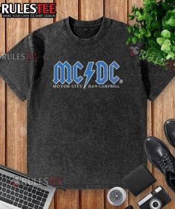 Good Detroit Lions Football Motor City Dan Campbell washed t-shirt, showcasing team spirit and casual style.