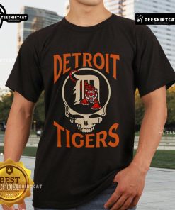 Alt Text: Good Detroit Tigers X Grateful Dead 2025 T-Shirt featuring vibrant graphics and unique design for fans.