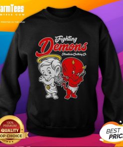 Streetwise sweatshirt featuring 'Good Fighting Inner Demons' design, perfect for expressing resilience and style.