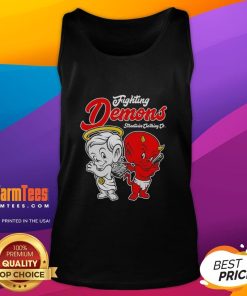 Streetwise tank top featuring 'Good Fighting Inner Demons' design, perfect for showcasing resilience and style.