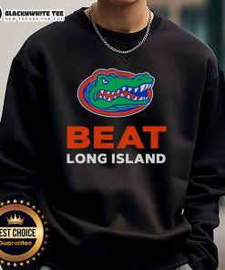 Good Florida Gators Beat Long Island sweatshirt featuring team colors and logo, perfect for fans and game day attire.