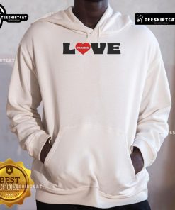 Good Frequency Festival I Love Traisen hoodie featuring vibrant colors and festival-themed design, perfect for fans.