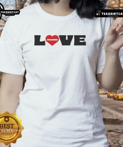 Good Frequency Festival I Love Traisen ladies tee featuring vibrant colors and stylish design for music lovers.