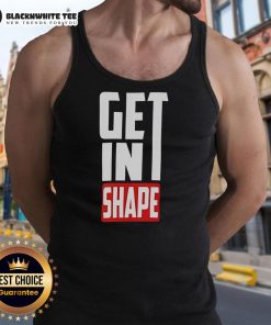 Good Get In Shape Tank Top in vibrant color, perfect for workouts and fitness activities, showcasing a stylish, athletic design.