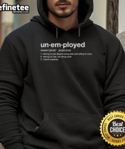 Good Grandpoobear Unemployed Hoodie featuring a stylish design, perfect for casual wear and unique fashion statements.