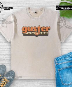 Alt Text: Good Guster on the Ocean Tentacle Washed T-Shirt featuring vibrant ocean-inspired graphics and soft fabric.