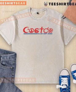 Alt Text: Good I Exist on 1.50 Hot Dogs Cost washed t-shirt, featuring a playful design and vibrant colors perfect for casual wear.
