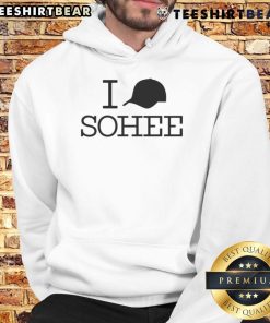 Good I Hat Sohee Cap Hoodie featuring a stylish design, perfect for casual wear and street fashion enthusiasts.