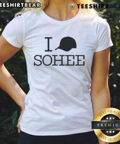 Stylish Good I Hat Sohee Cap Ladies Tee featuring a trendy design, perfect for casual outings and fashion-forward looks.