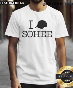 Good I Hat Sohee Cap T-Shirt featuring vibrant design, perfect for casual wear and fans of stylish graphic tees.