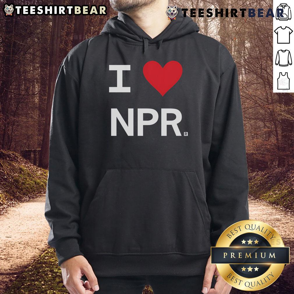 Good I Heart Npr Hoodie Good I Heart NPR Hoodie in vibrant colors, perfect for NPR fans who love stylish and comfortable apparel.