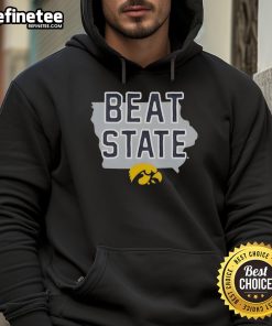 Good Iowa Beat State hoodie featuring a stylish design, perfect for fans showing their team spirit and support.