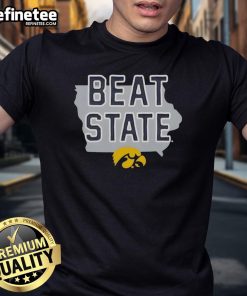 Good Iowa Beat State T-Shirt featuring a bold graphic design celebrating Iowa pride and sports enthusiasm.