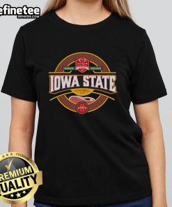 Good Iowa State Football 2025 Dublin Ireland logo on a stylish ladies tee, perfect for fans and supporters.