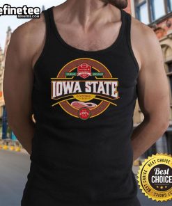 Good Iowa State Football 2025 Dublin Ireland logo tank top featuring vibrant colors and sporty design.