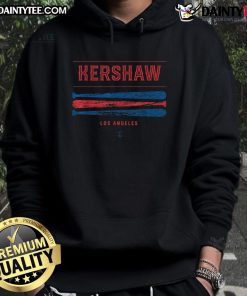 Stylish Good Kershaw Los Angeles hoodie in black, featuring a bold logo and modern design for casual wear.