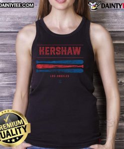 Good Kershaw Los Angeles tank top featuring a stylish design perfect for casual summer wear and sports activities.