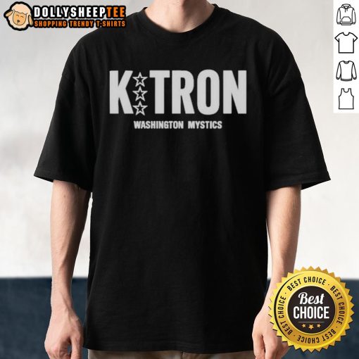 Alt Text: Good Kitron Washington Mystics T-Shirt featuring bold team logo and vibrant colors, perfect for fans.