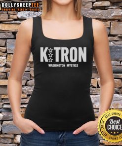 Good Kitron Washington Mystics tank top featuring team colors and logo, perfect for fans and summer wear.