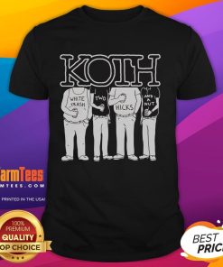 Alt Text: Good Koth White Trash Two Hicks And A Nut T-Shirt featuring a humorous design for casual wear enthusiasts.