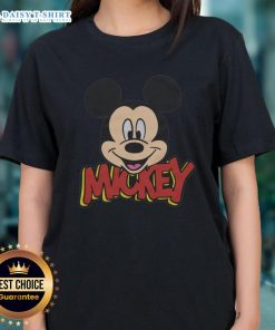 Good Mickey Mouse Icon Ladies Tee featuring a playful design of Mickey Mouse for stylish and fun women's fashion.