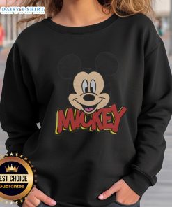 Cozy Good Mickey Mouse Icon sweatshirt featuring a vibrant Mickey graphic, perfect for Disney fans.