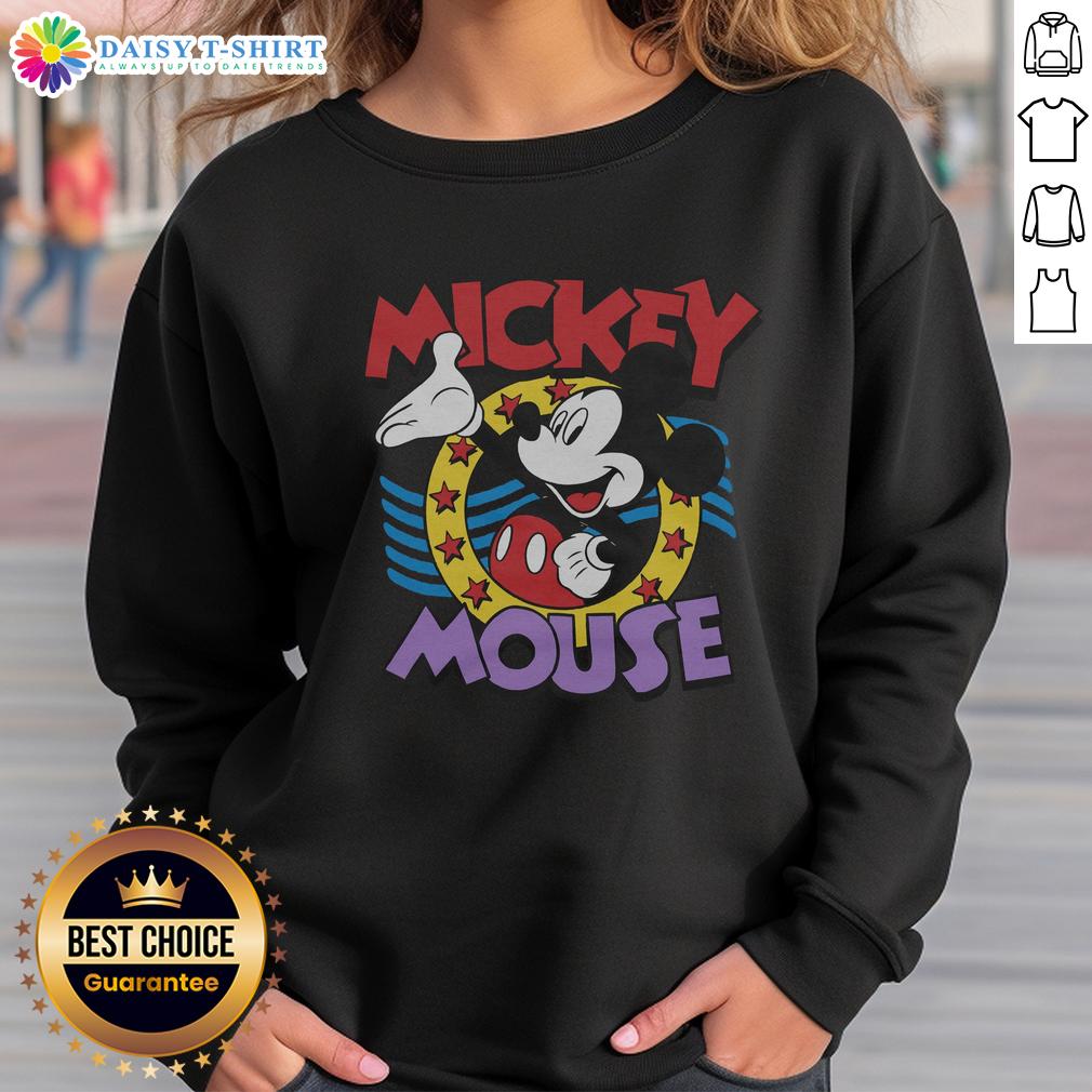 Good Mickey Mouse Stars Sweatshirt Cozy Good Mickey Mouse Stars sweatshirt featuring vibrant graphics of Mickey Mouse and stars, perfect for Disney fans.