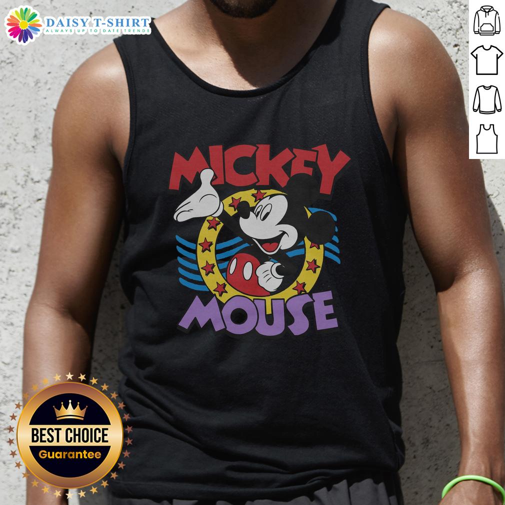 Good Mickey Mouse Stars Tank Top Good Mickey Mouse Stars Tank Top featuring a colorful design of Mickey Mouse and stars, perfect for casual summer wear.