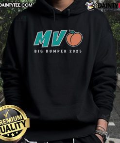 Good MV Peach Big Dumper 2025 Hoodie in vibrant colors, showcasing a stylish design for casual wear.