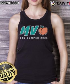 Good MV Peach Big Dumper 2025 tank top featuring a vibrant peach color and stylish design, perfect for summer fashion.