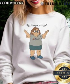 Cozy Good Nascr Fly Bingo Wings Sweatshirt featuring a stylish design, perfect for casual wear and bingo enthusiasts.