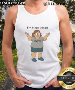 Good Nascr Fly Bingo Wings Tank Top in vibrant colors, perfect for casual summer wear and stylish athletic activities.