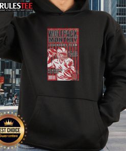 Good NC State Wolfpack Legend Team Get In The Inside Scoop Hoodie featuring vibrant team colors and logo.