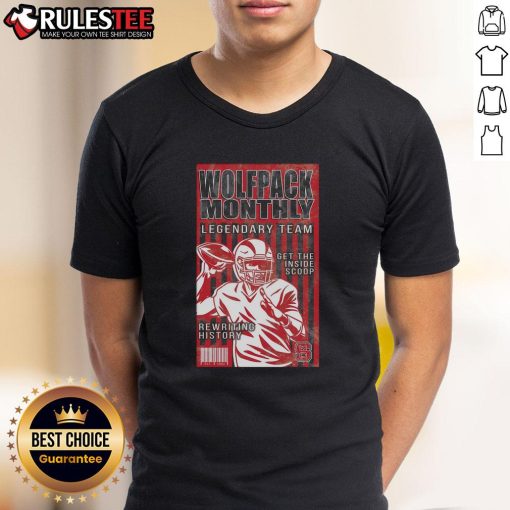 Alt Text: Good NC State Wolfpack Legend Team T-Shirt featuring bold graphics and vibrant colors for fans.