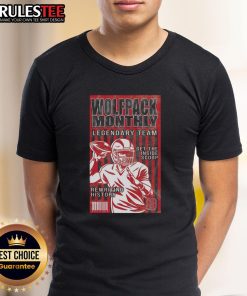 Alt Text: Good NC State Wolfpack Legend Team T-Shirt featuring bold graphics and vibrant colors for fans.
