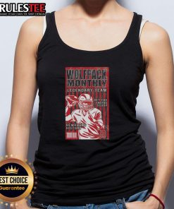 Good NC State Wolfpack Legend Team Get In The Inside Scoop tank top featuring bold graphics and vibrant team colors.