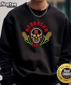 Good Nebraska Huskers NFL Grateful Dead sweatshirt featuring vibrant graphics and cozy design, perfect for fans.
