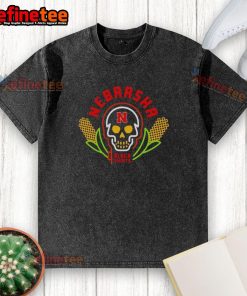 Alt Text: Good Nebraska Huskers NFL Grateful Dead washed t-shirt featuring vibrant graphics and a comfortable fit.