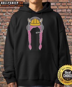 Good NKU Esports hoodie with braids and helmet design, perfect for gamers and esports fans.