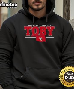 Good Oklahoma Sooners black Forever Sooner hoodie featuring the iconic logo, perfect for fans and casual wear.
