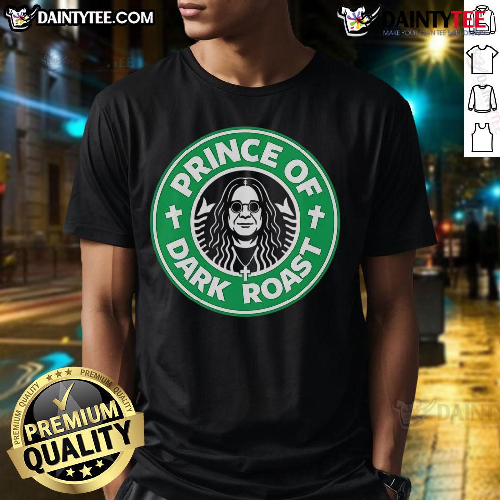 Good Osbourne Tribute Coffee Prince Of Dark Roast T Shirt Good Osbourne Tribute Coffee Prince of Dark Roast T-Shirt featuring a stylish graphic design perfect for coffee lovers.