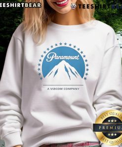 Good Paramount A Viacom Company sweatshirt showcasing logo and stylish design, perfect for fans and casual wear.