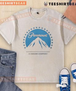 Good Paramount A Viacom Company washed t-shirt in soft fabric, featuring a classic fit and vibrant logo design.