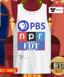 Good PBS NPR FDT tank top featuring a stylish design for fans of public broadcasting and supporting media.