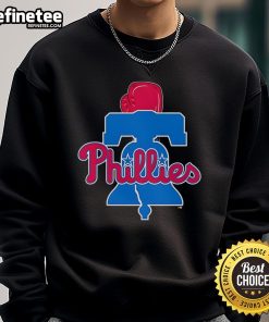 Good Philadelphia Phillies Baseball 2025 Bell Logo Sweatshirt featuring vibrant team colors and stylish design.