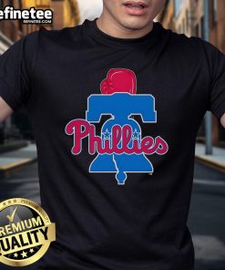 Stylish Good Philadelphia Phillies Baseball 2025 Bell Logo T-Shirt featuring iconic team colors and logo design.